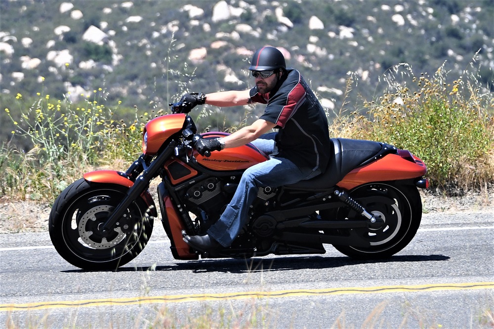 Sun Photo A00014 Motorcycle on Ortega Highway